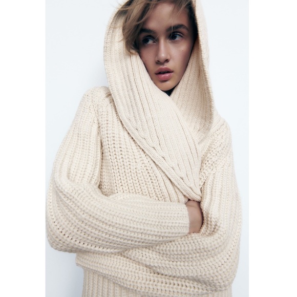 LAST 1️⃣—NWT Zara Limited Edition Knit Coat - Picture 4 of 11